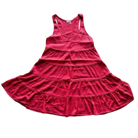 kate spade Dresses & Skirts - Kate Spade Racerback Tiered Tank Short Dress Pink
No Size Tag